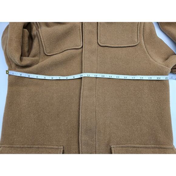 Abercrombie & Fitch Men's Small Camel Rafanelli Wool Jacket - Picture 7 of 12